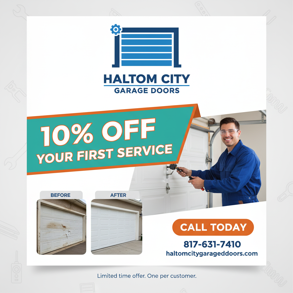 Haltom City Garage Doors — Special Offer Coupon